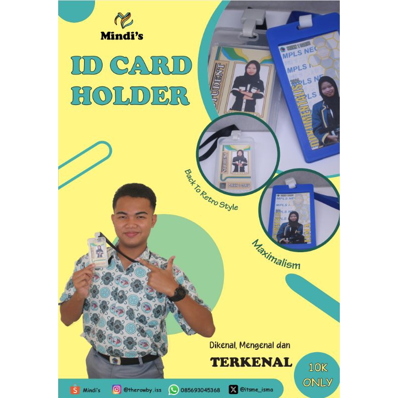 

MINDI'S ID CARD HOLDER