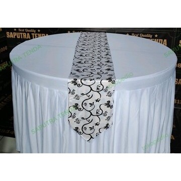 Runner meja panjang, Runner meja lancip, Runner meja, Hiasan meja (atasnya saja)