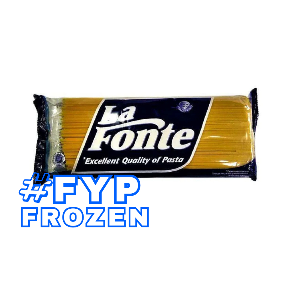 

LA FONTE PASTA SPAGHETTI -11 1KG /HARGA PROMO