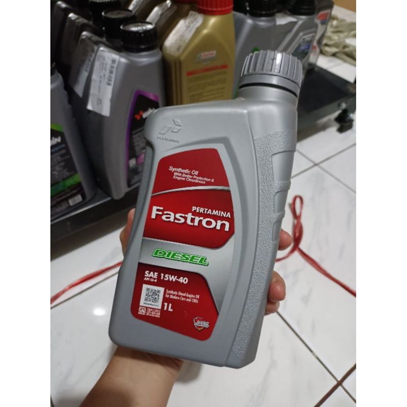 oli pertamina fastron diesel 15w-40 1 liter