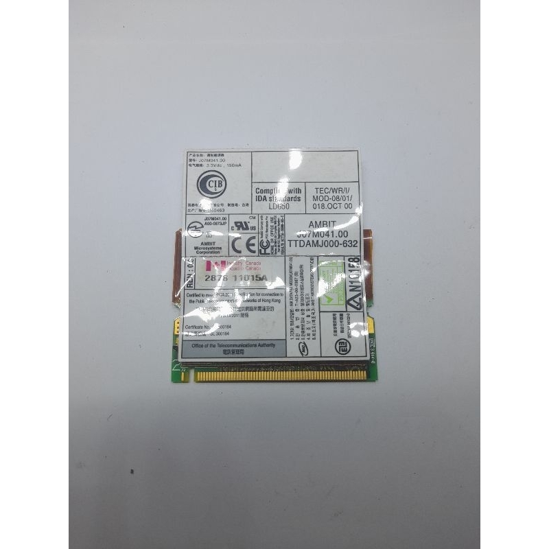 IBM THINKPAD TYPE 2647 MODEM CAR