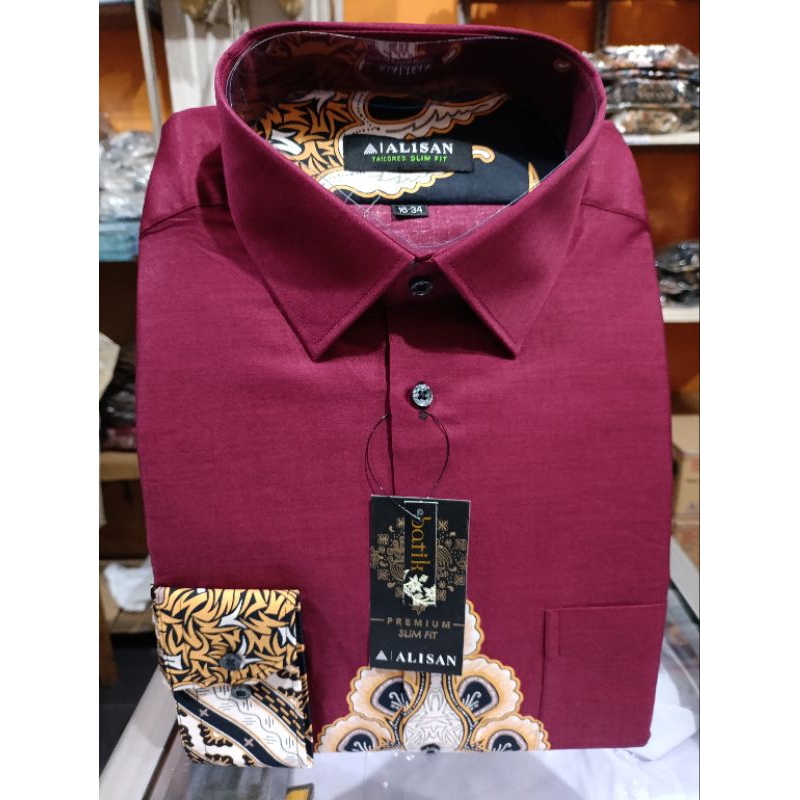 ALISAN BATIK PREMIUM SLIMFIT PANJANG SERI