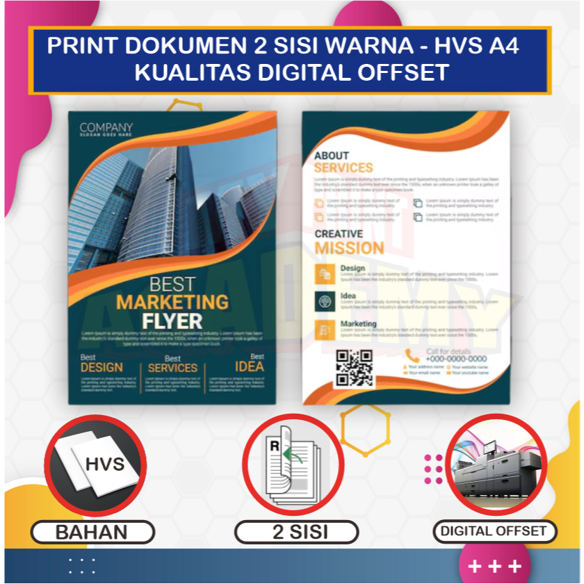 

PRINT DOKUMEN CETAK DOKUMEN 2 SISI WARNA KUALITAS DIGITAL OFFSET HVS A4