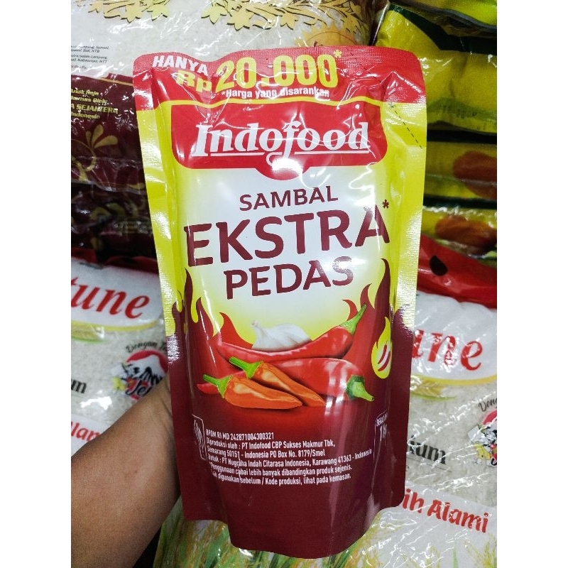 

Indofood Sambal Ekstra Pedas 1kg