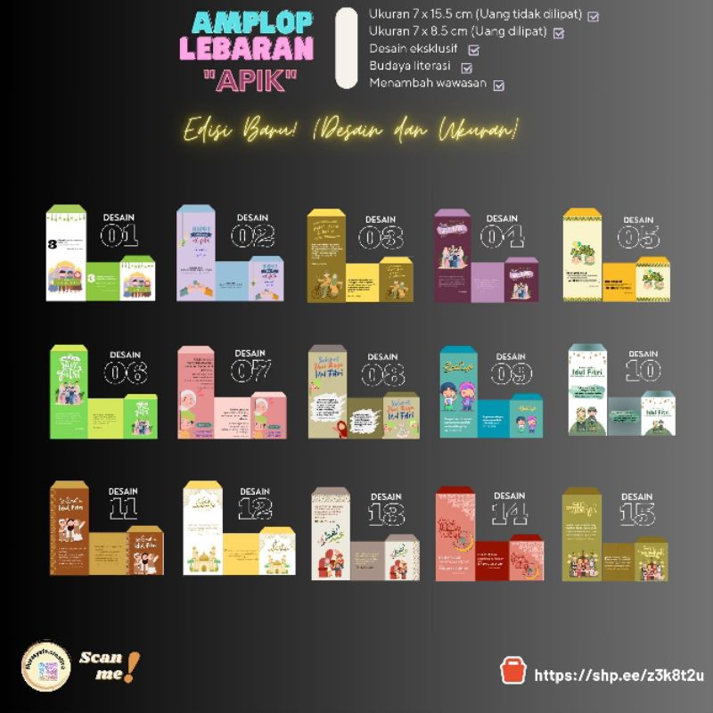 

Amplop Lebaran "Apik