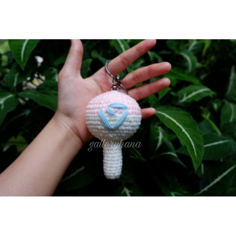 caratbong/gantungan kunci rajut caratbong/seventeen/caratbong crochet/caratbong handmade