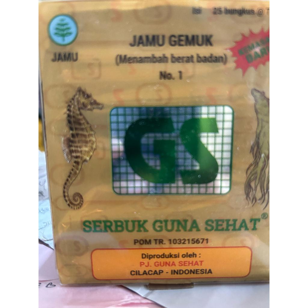 

Jamu Gemuk Serbuk Guna GS Sehat Menambah Berat Badan No 1