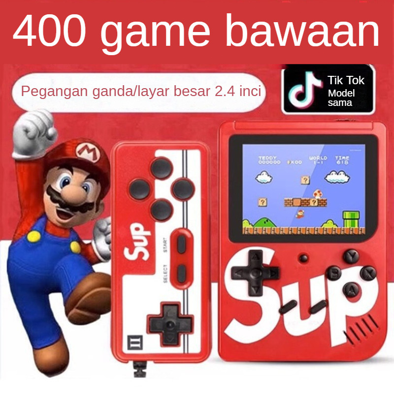 Mini Gameboy Retro 400 in 1/Konsol Game Nostalgia Versi 2 Terbaru/Mini Gameboy/Retro/Nostalgia/