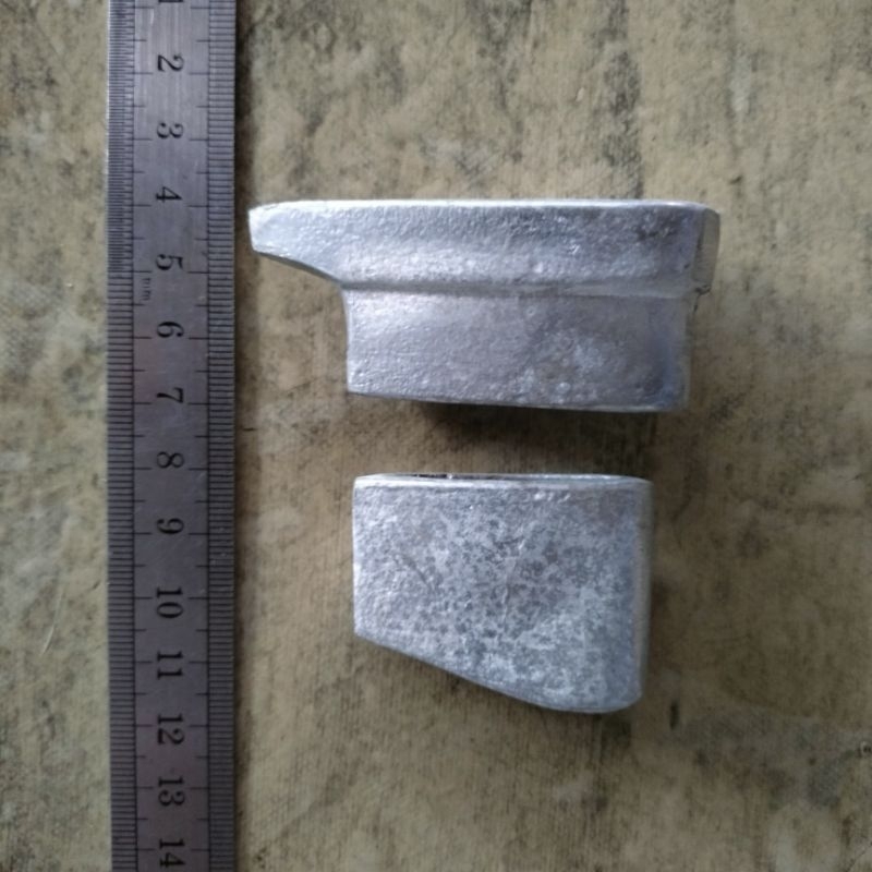 Aksesoris gagang handle pisau Duralium garan cincin slut