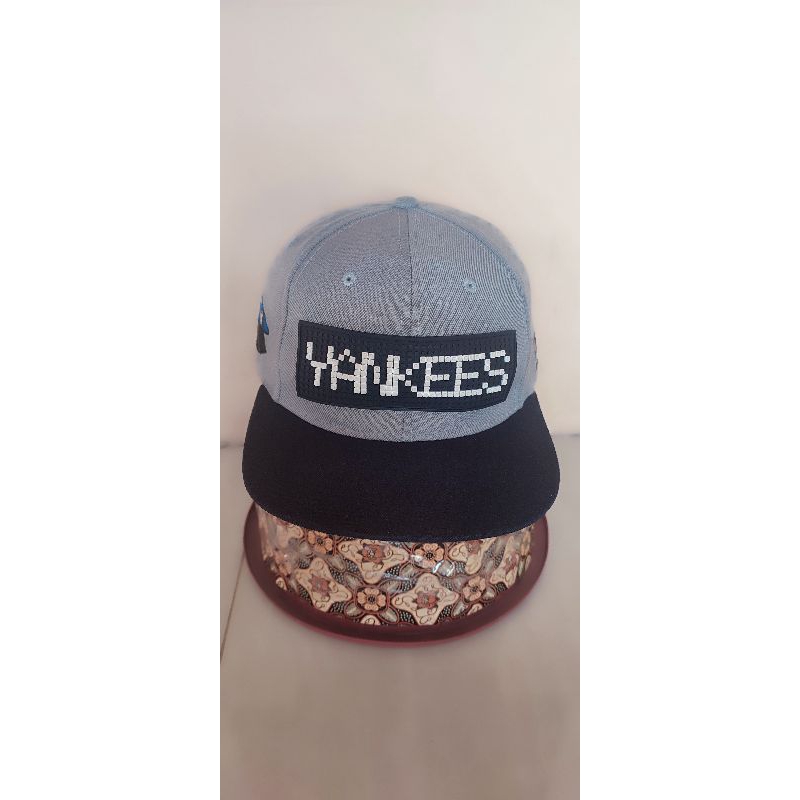 Jual topi second MLB logo Yankees
