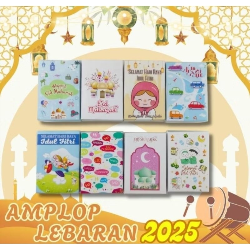 

( MIKA ISI 50) AMPLOP LEBARAN VIRAL ISI 50 ANGPAU KARAKTER TERBARU
