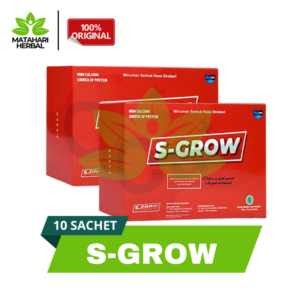 

S-GROW Susu Peninggi Badan Terbaik