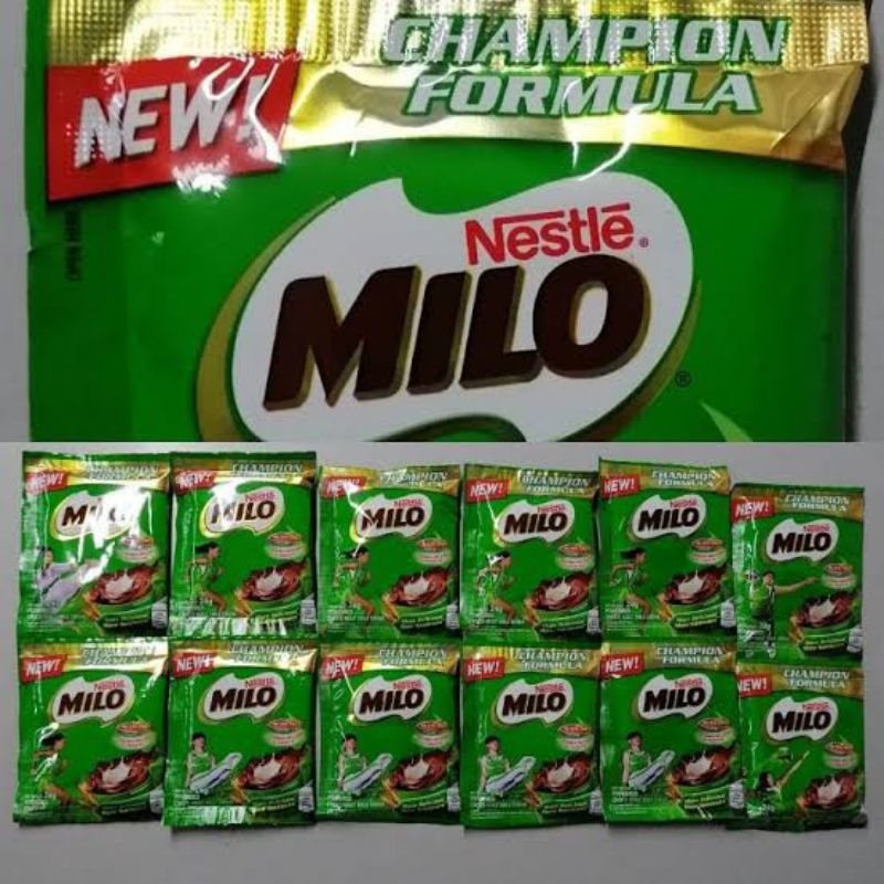 

Milo Nestle Sachet 22gr / Milo Malt Susu Coklat / Milo Sachet