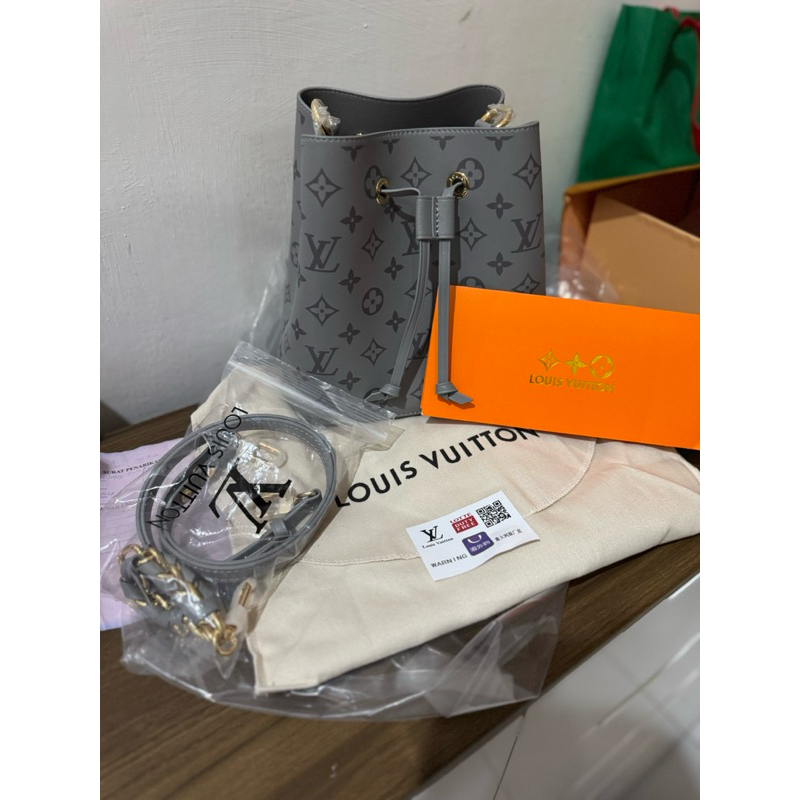 tas kulit asli original louis vuitton neonoe