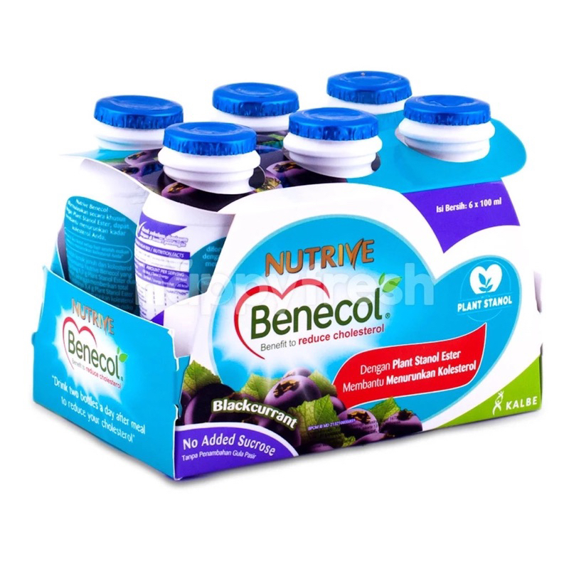 

Nutrive Benecol Blackcurrant 100ml x6Botol
