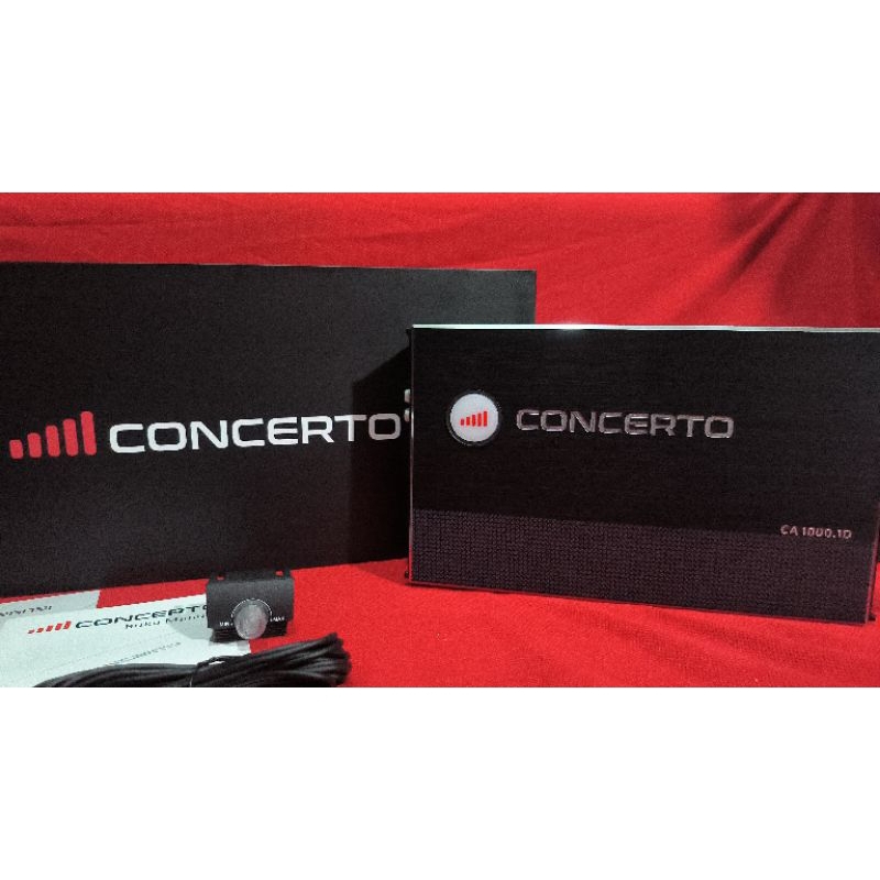 Monoblock Concerto CA 1500.1D - Monoblock Concerto Class D