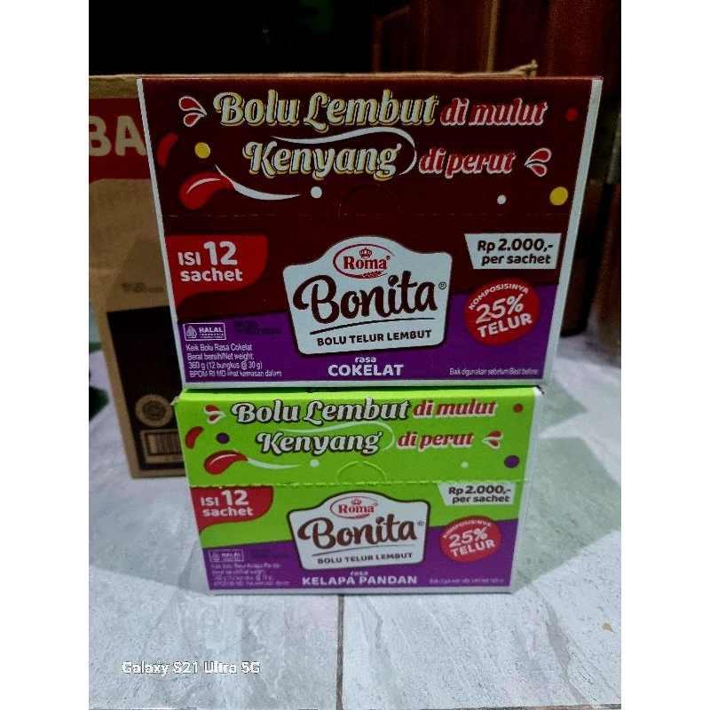 

Roma Bonita 1 Box Isi 12 Pcs