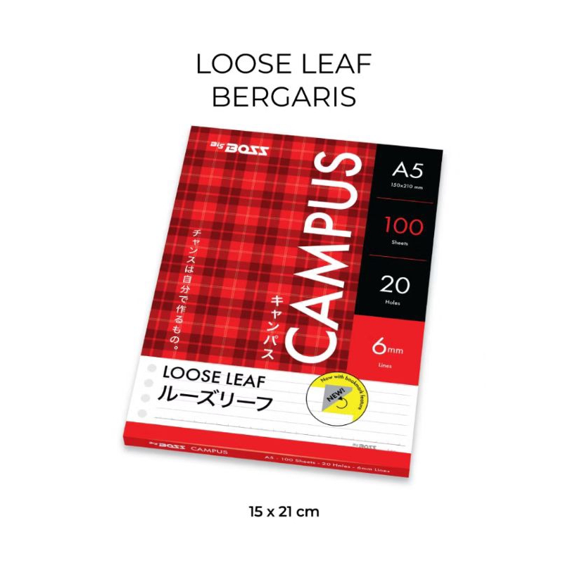

loose leaf a5 100 big boss / isi binder a5 100 big boss