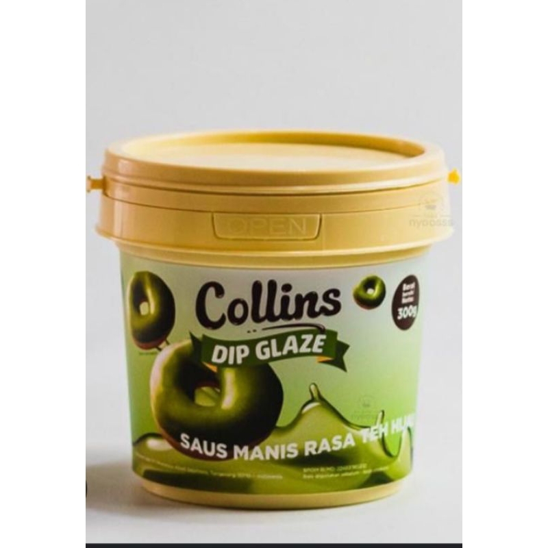 

Collins Dip Glaze Rasa Green Tea 300 gr
