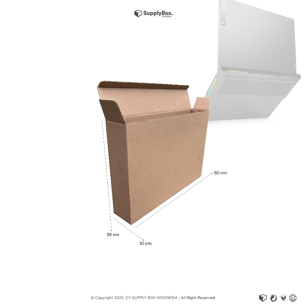 

KARDUS BOX PACKING 50 x 10 x 35 CM | Dus Box | Kardus Box | Custombox