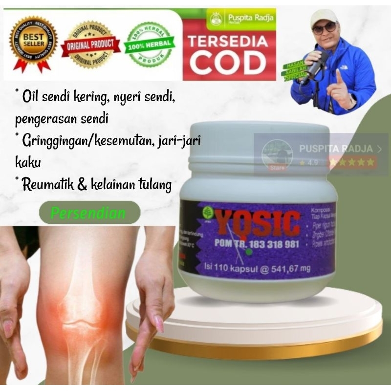 

Obat herbal sendi, kebas, kesemutan, Yosic Puspita Radja