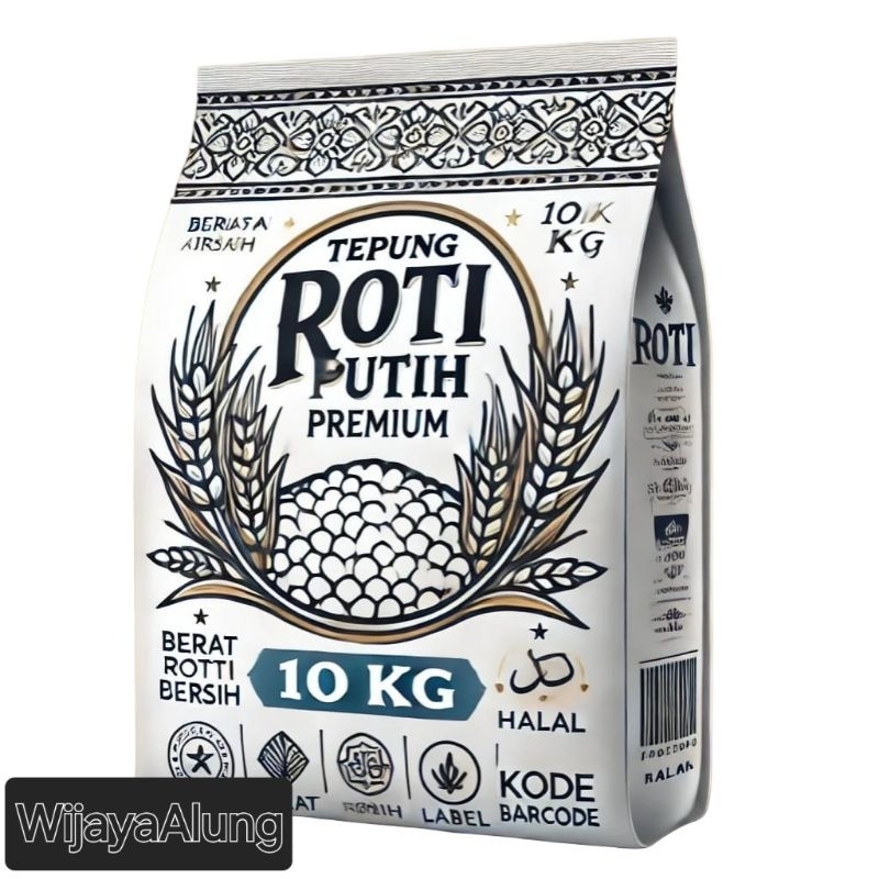 

Tepung Roti Putih 10 KG / White Bread Crumb 10 KG