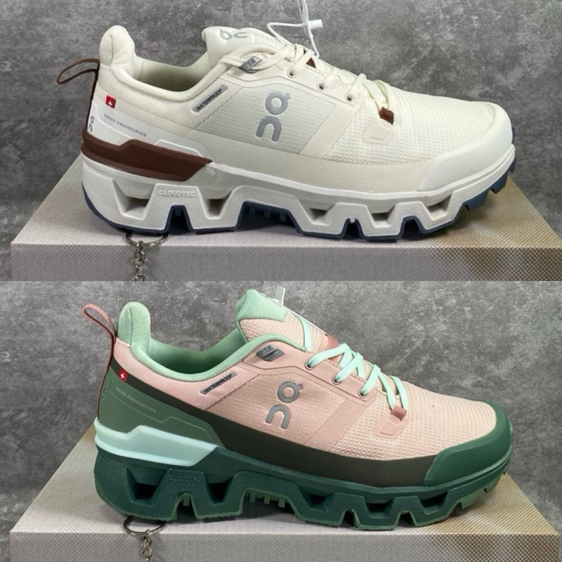 On Running OnCloudWander Cloud Wander Cloudwander pink green On Cloud