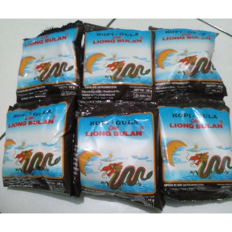 

Kopi Liong Bulan / kopi+gula_isi:20sachet