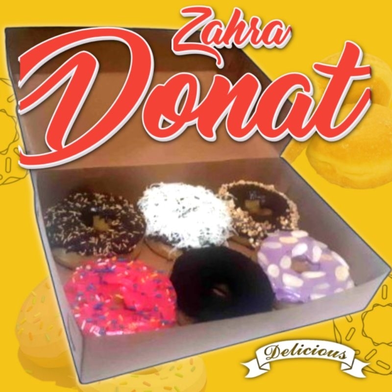 

Donat Zahra Lembut Fresh Halal