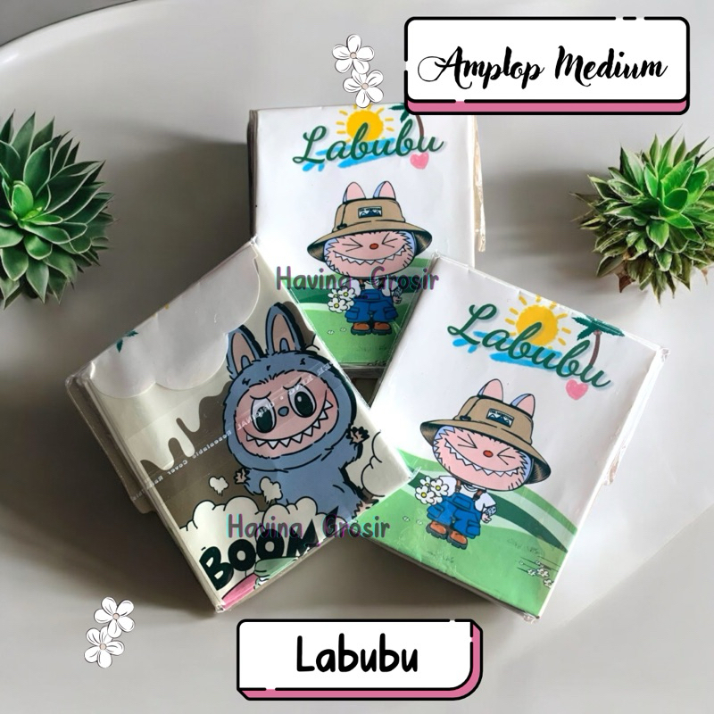

LABUBU Amplop Lebaran Medium Karakter Lucu (1Pack)