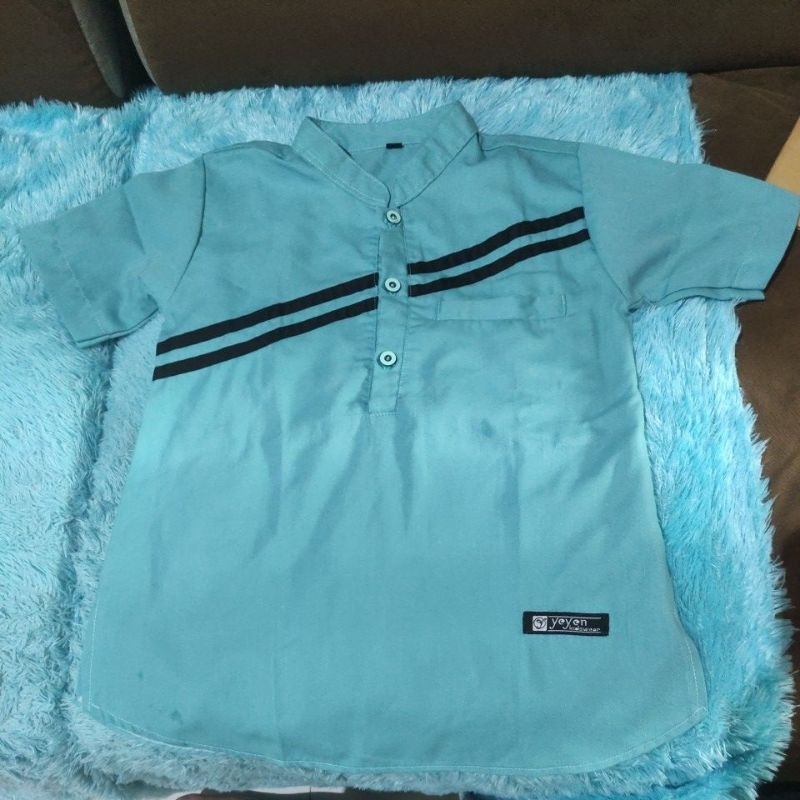 koko Anak biru Wardah/biru toska