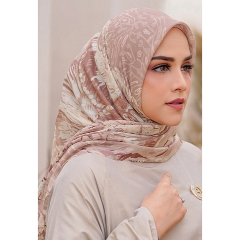 Hijab BS_Buttonscarves XL The Farsha Series Voal in Misty Rose Color