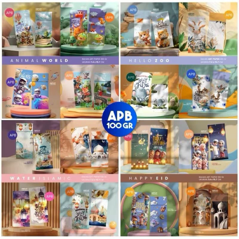 

Amplop Lebaran Premium 20pcs(APB)