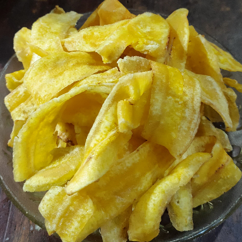 

Kripik Pisang Nangka Asin Gurih Manis (alami), 147 Gram