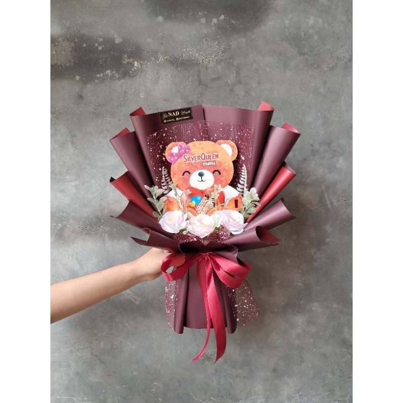 

BUKET COKLAT/BUKET COKLAT SILVERQUEEN BERUANG