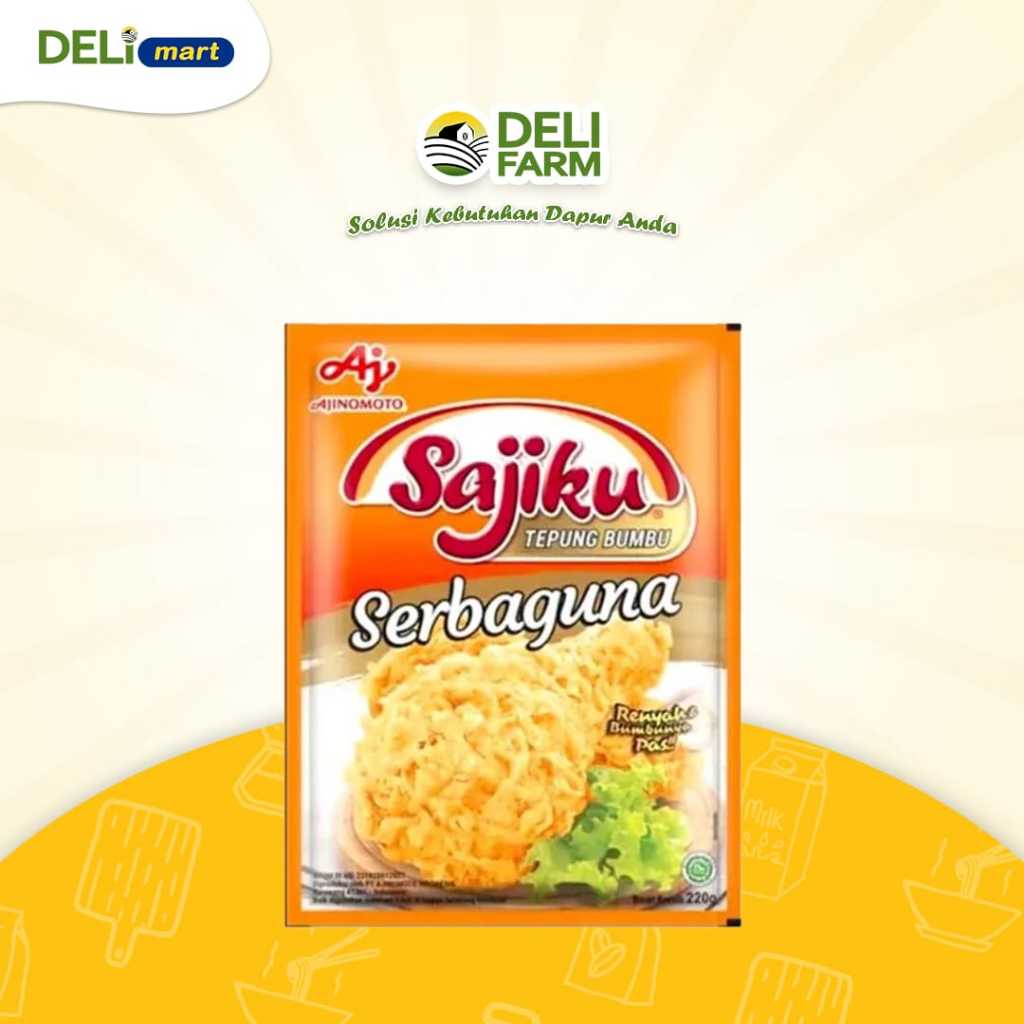 

Deli Mart Sajiku Tepung Bumbu Serbaguna by Deli Farm