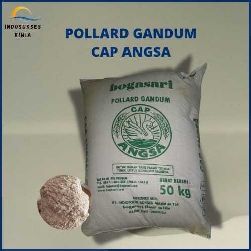 Pollard Gandum Cap Angsa/ Dedak Gandum / Pakan Ternak