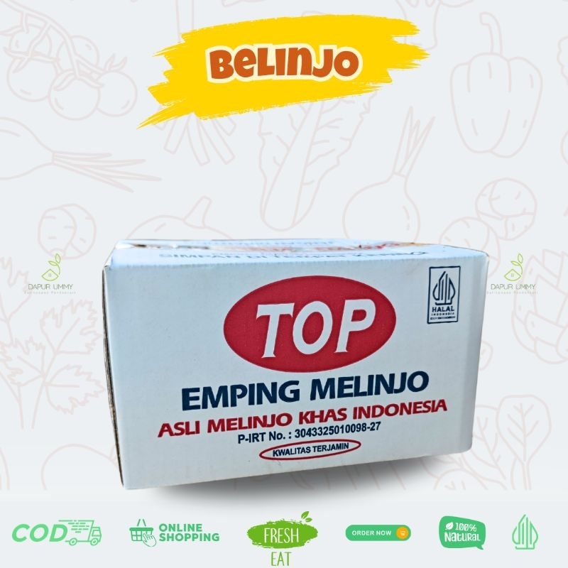 

BELINJO | Emping Melinjo Cap Top 1kg