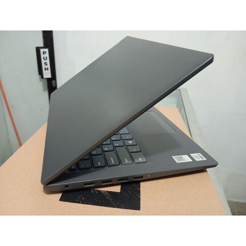 Laptop Lenovo model slimtipis windows 11 Core i3 gen10 Lenovo V14 laptop cocok sekolah kuliah kerja