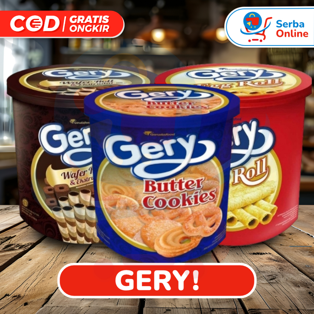 

GERY WAFER EGG & STICK ROLL, BUTTER COOKIE TPS