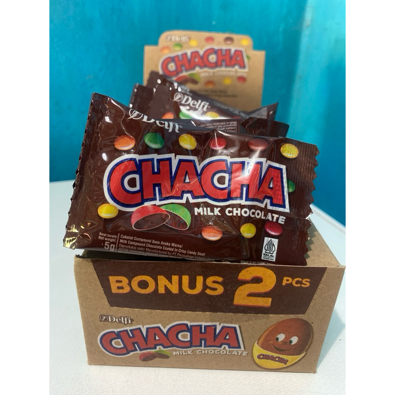 

CHACHA COKLAT KEMASAN SACHET ISI 20+2pcs