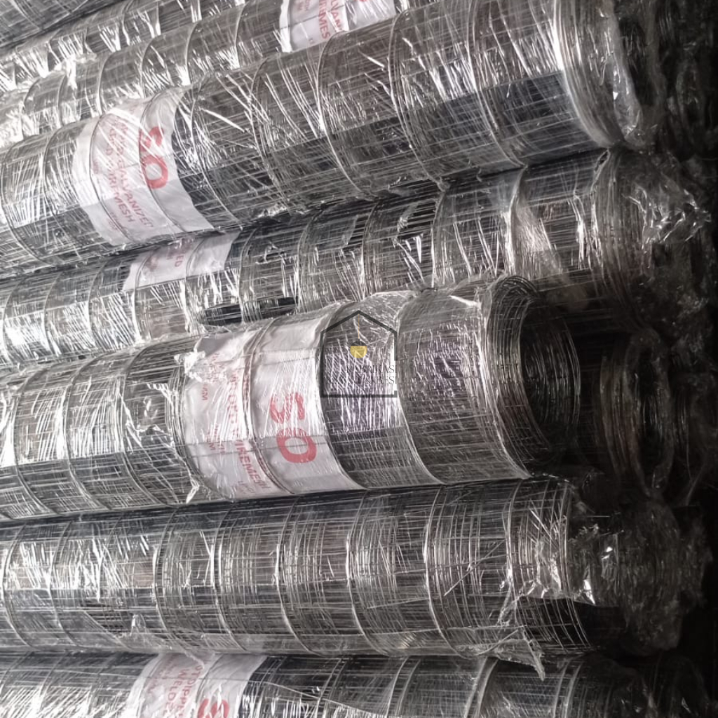 Kawat Loket Galvanis Roofmesh Tebal 1,2mm Ukuran 1,8x30meter | Termurah Kandang Kelinci Atap Kanopi