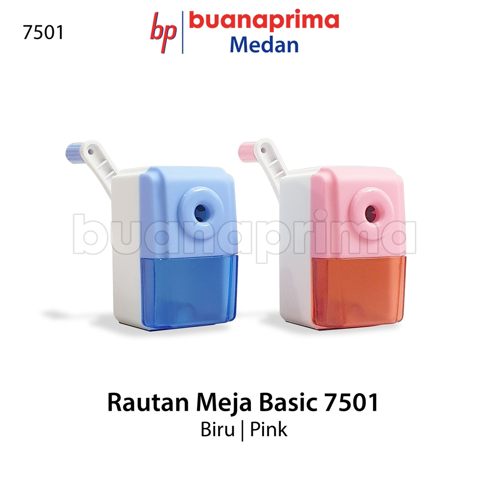 

Rautan MEJA BASIC No 7501 Dingb Serutan Pensil Sharpener Putar Manual
