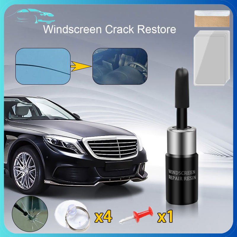 Kit Lem Kaca Mobil Windshield Repair Car Crak Lem Kaca Retak Glass Lem Perekat Kaca Mobil Menutupi r