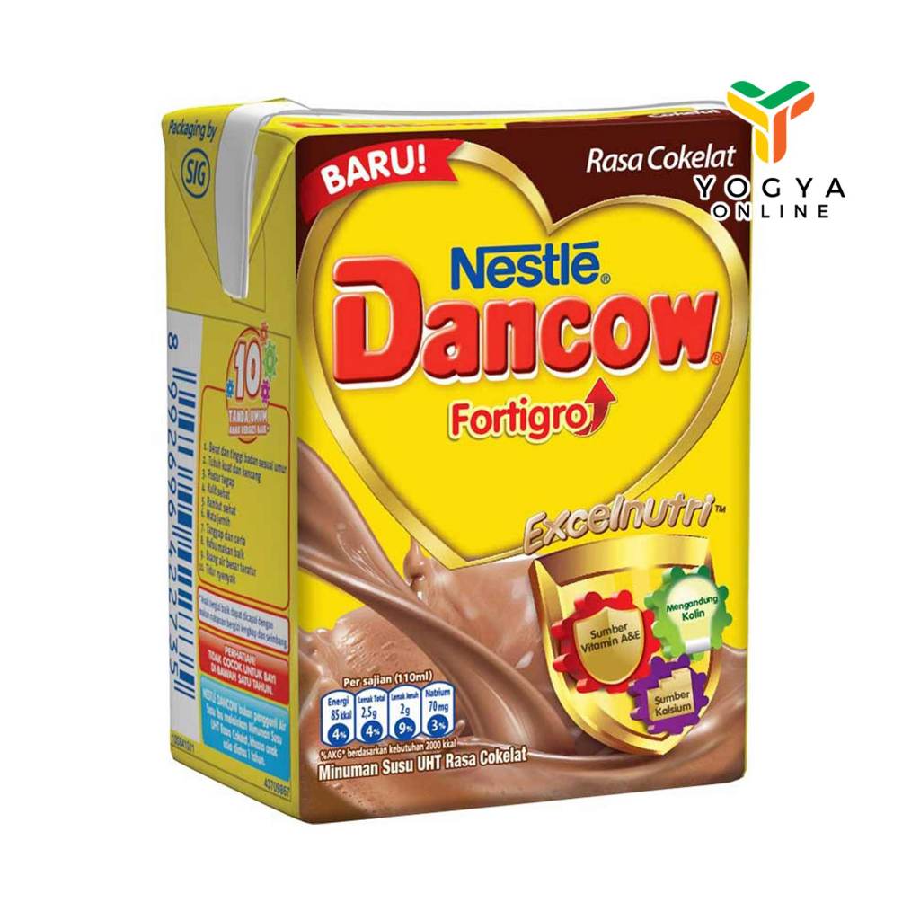 

Dancow Fortigro Coklat Uht 110Ml