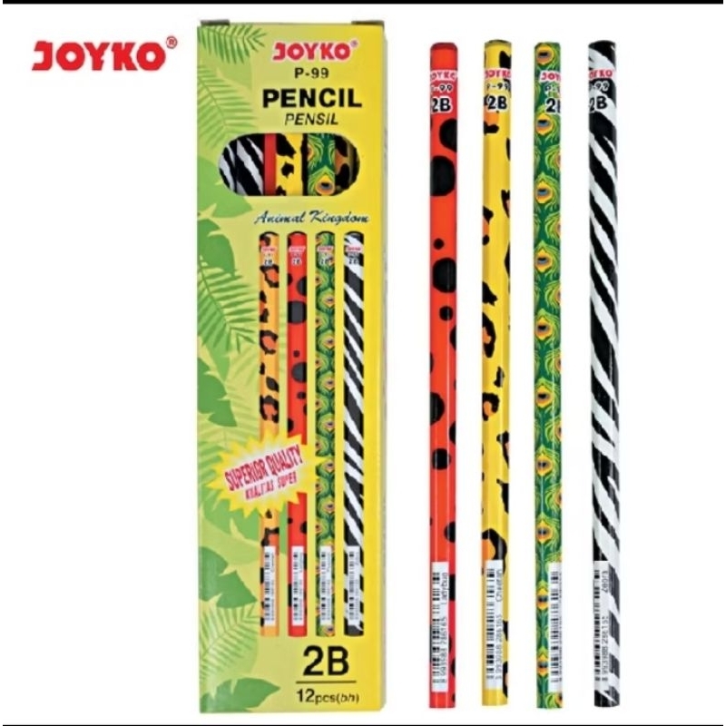 

Pencil Pensil Joyko P-99 2B 1 Box 12 pcs