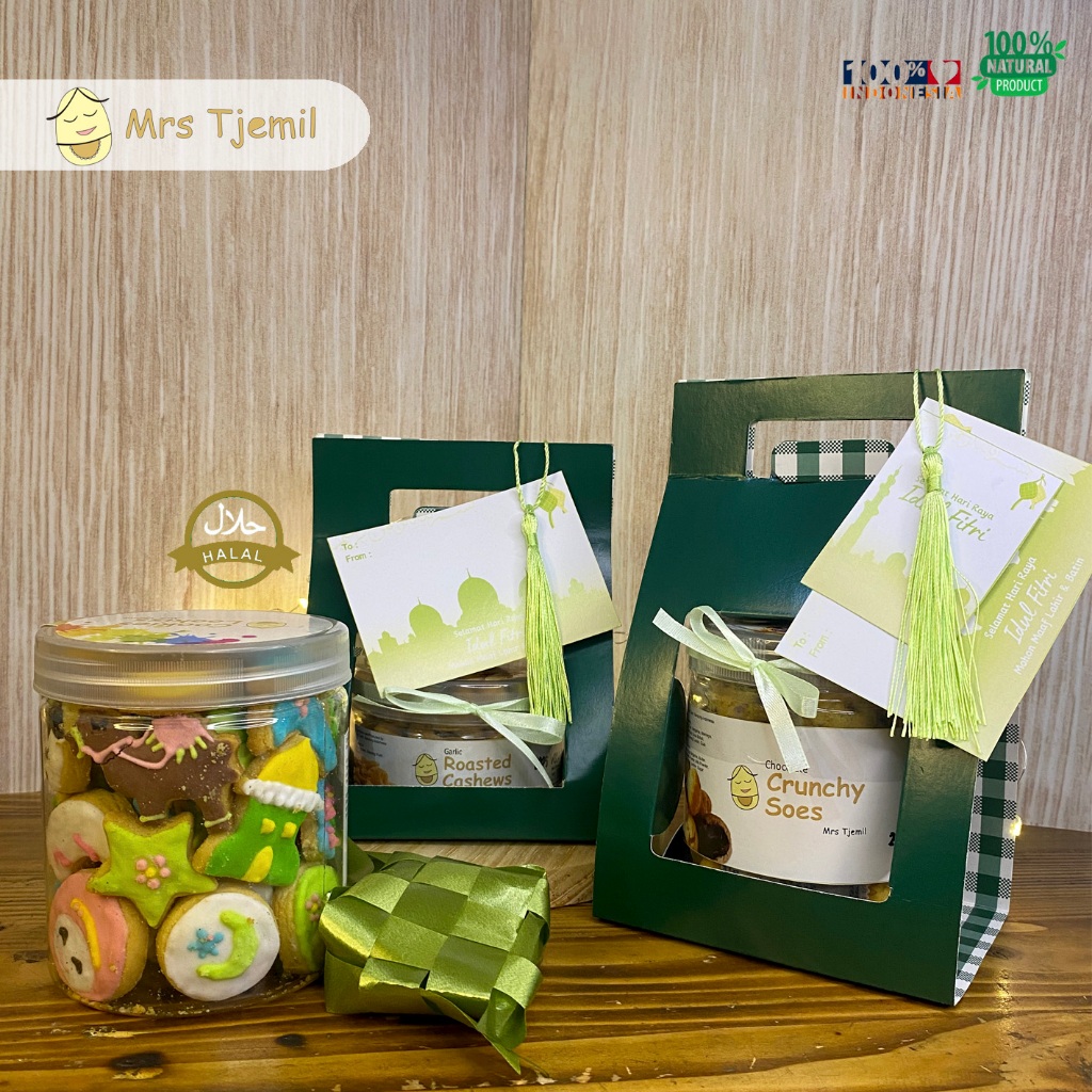 

Etalase PO - Pre Order SLEEVE JAR PARCEL IDUL FITRI - Mrs Tjemil - Box Lebaran Satuan Hampers