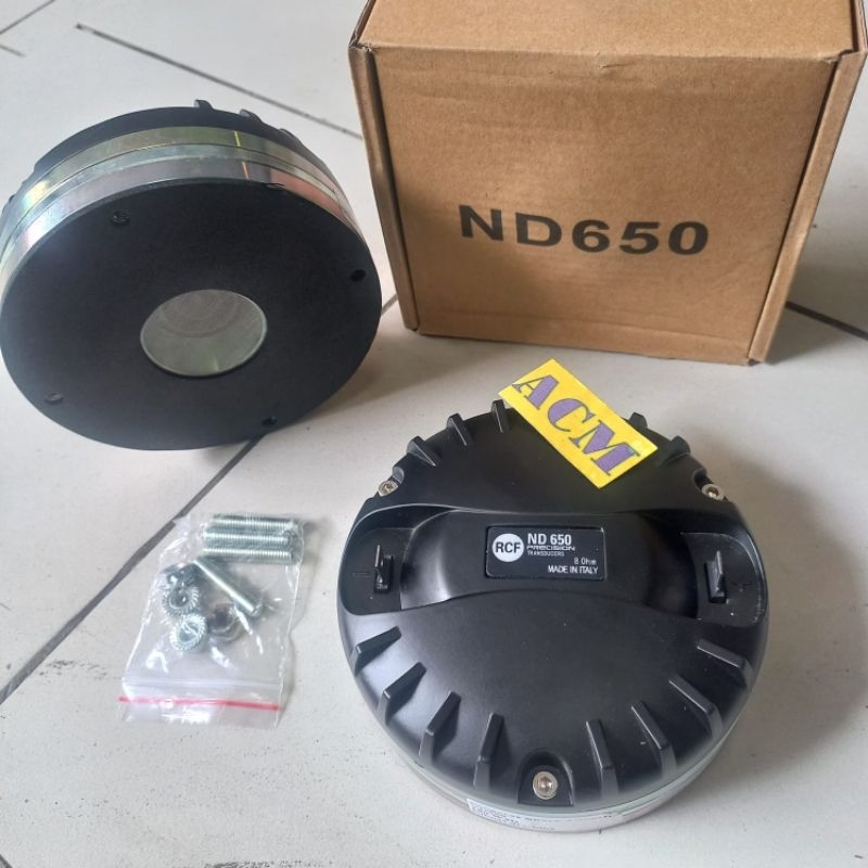 DRIVER RCF ND650 NEO PAKAI BAUT RCF ND 650 NEO