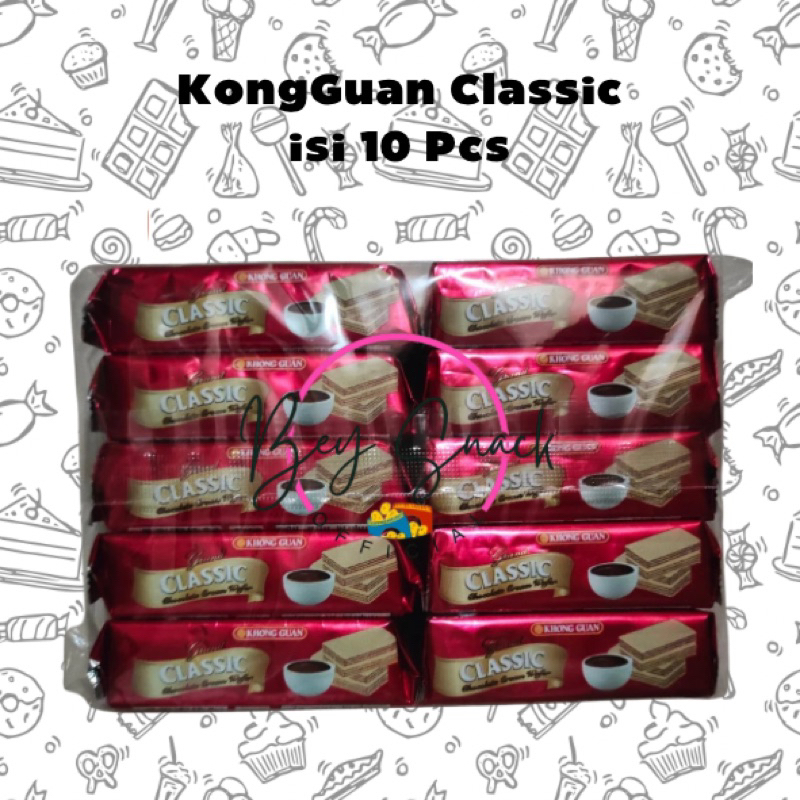 

KHONG GUAN CLASSIC - 18gr ( ISI 10 PCS)