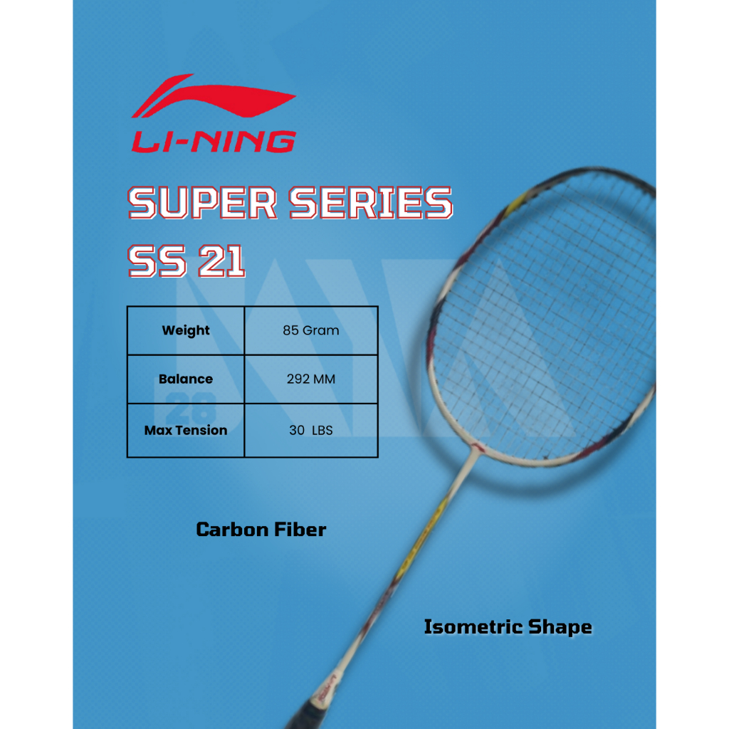 Raket LINING SUPER SERIES SS 21 ORIGINAL MURAH